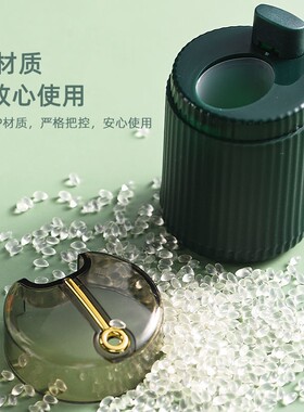 工厂销轻奢创意个性时尚按u压式牙签盒自动弹出牙签筒家用简约餐