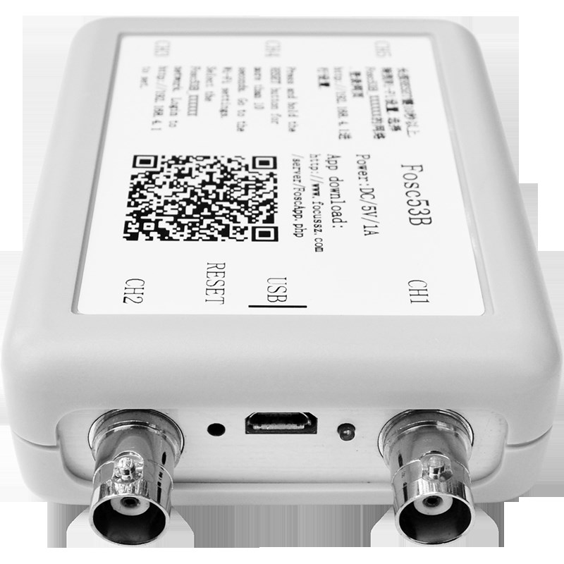 速发WIFI无线示波器Fosc53B USB虚拟5通路示波器便携示波器数字示