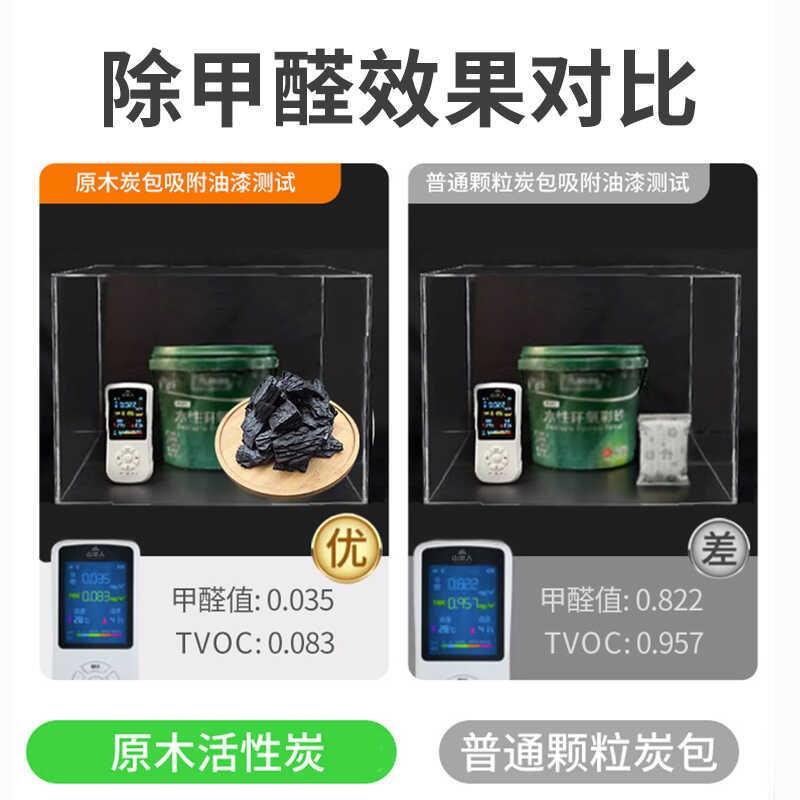 原木炭活性炭除甲醛家用新房去甲醛C竹炭包防潮防霉吸异味车用颗