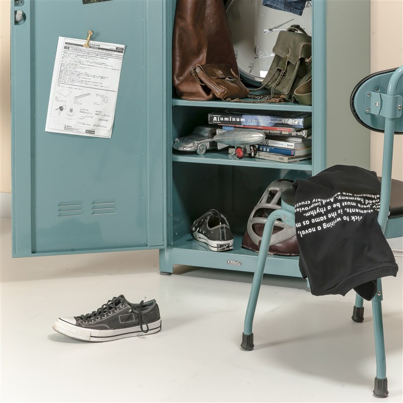 稻谷藏库DULTON金属更衣柜 家用简约防水收纳储物柜子 运费到付