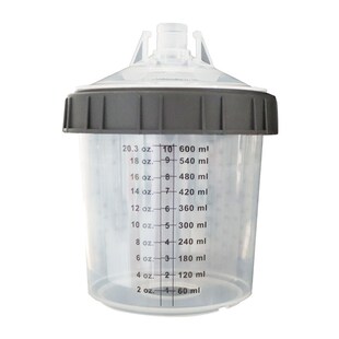 Spray Gun Paint Mixing Cup Quick Cup Spray Gun Tank 160ML/35