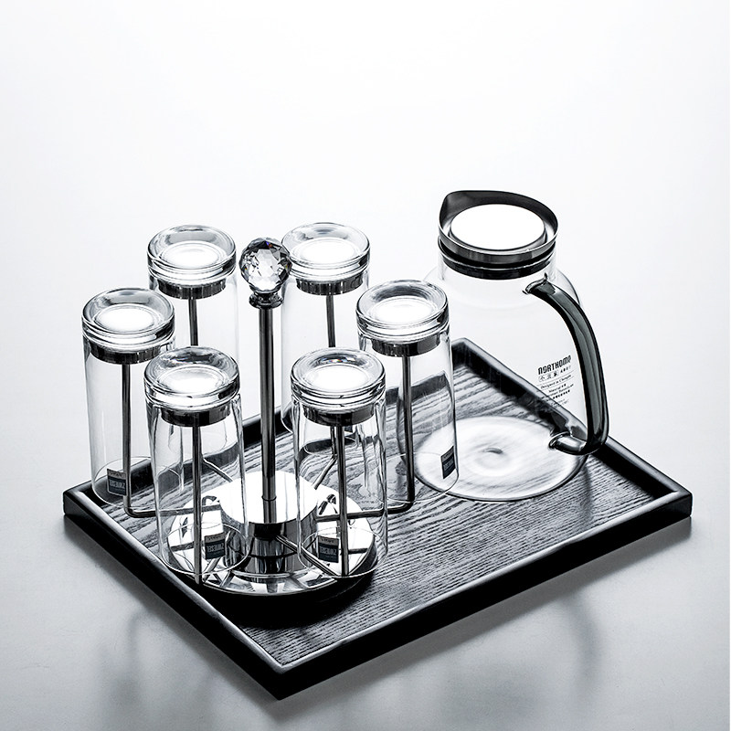 德国进口肖特水晶杯透p明水杯牛奶杯家用耐热龙井绿茶杯泡茶玻璃