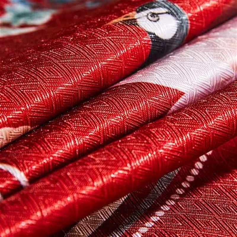 新款婚庆大红色冰丝凉席三件套床裙款可水洗夏季可机洗折叠软席子,床上用品,冰丝席,淘宝优惠券,粉丝福利购,淘宝优惠卷