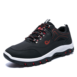 工地鞋男春季防水防滑干活劳动做事鞋子透气防臭工作男鞋清货特卖