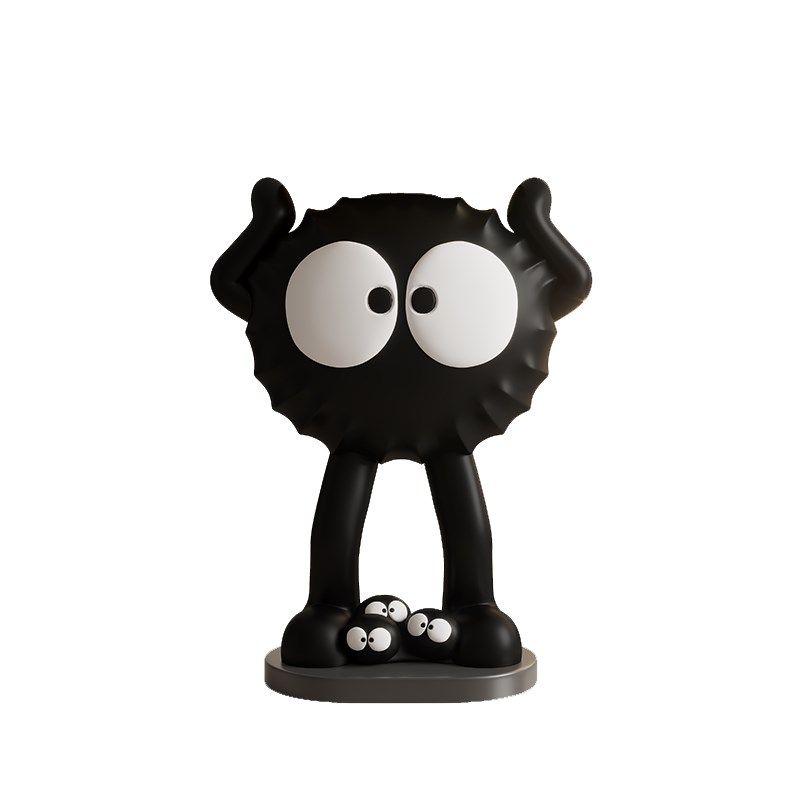 煤球客厅电视柜旁边艺术高级落地置物架收纳装饰乔迁新居礼品摆件,家居饰品,落地摆件,淘宝优惠券,粉丝福利购,淘宝优惠卷