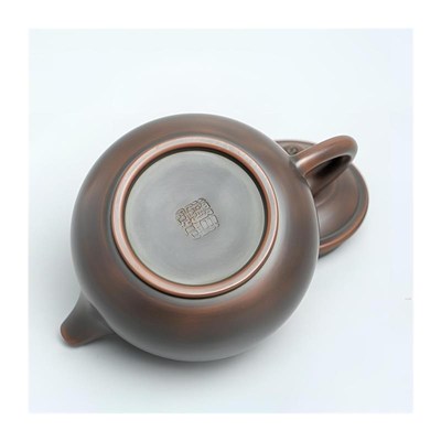 淳艺坭兴 甘世荣 仿古壶200cc全手工坭兴陶 泡茶壶茶器茶具送礼壶