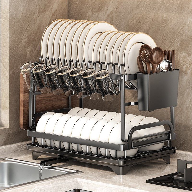 厨房碗盘a收纳架家用碗碟水杯置物架碗架碗筷沥水架碗柜小型盘子,厨房/烹饪用具,碗架,淘宝优惠券,粉丝福利购,淘宝优惠卷