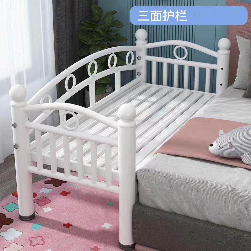 拼接铁床公主床收纳带加宽床婴儿小床宝宝床护栏床床边简艺儿童,住宅家具,儿童拼接床,淘宝优惠券,粉丝福利购,淘宝优惠卷