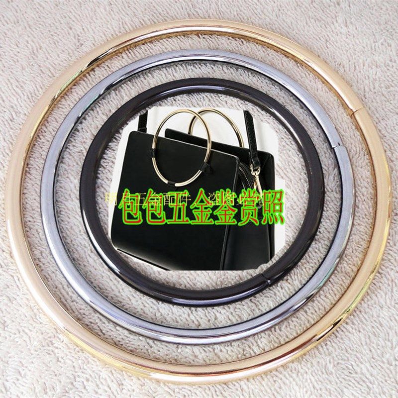 包提手把柄金属圆圈配件手挽五金女包环子拎环超大铁圈粗金银黑色,服饰配件/皮带/帽子/围巾,拎环,淘宝优惠券,粉丝福利购,淘宝优惠卷
