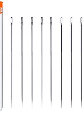 MISIE 20pcs 80mm Stainless Steel Beading Needles for beads T