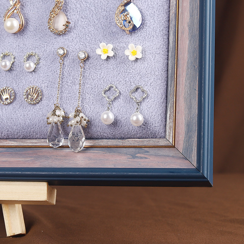 相框耳环架挂墙耳饰收纳首饰架家用项链展示架摆耳钉支架饰品架子,饰品/流行首饰/时尚饰品新,首饰展示架,淘宝优惠券,粉丝福利购,淘宝优惠卷