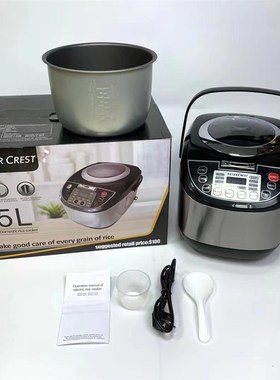 Rice cooker天窗电饭煲家用智能5L大容量预约煮饭锅