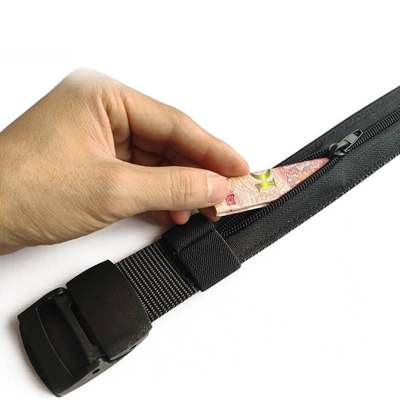 推荐Travel Cash Anti Theft Belt Waist Bag Women Portable Hid