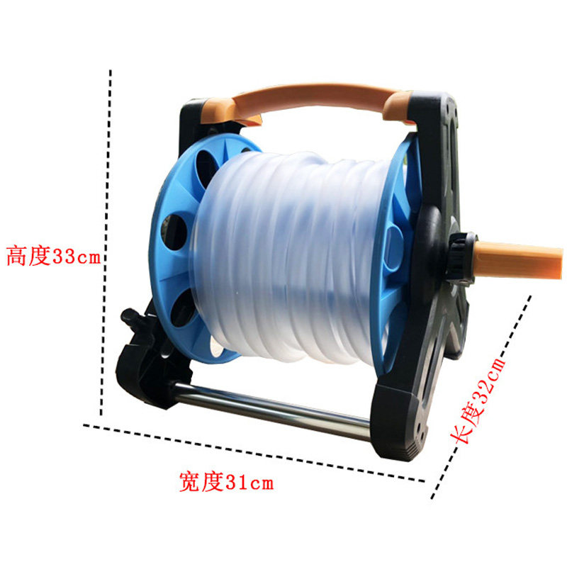 鱼缸换水管神器电动抽水大功率收纳架车卷管器家用大号底吸粪污泵