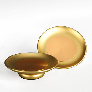 佛道仙用品佛前供具套装供水杯供佛杯G香炉供果盘花瓶充电莲花灯