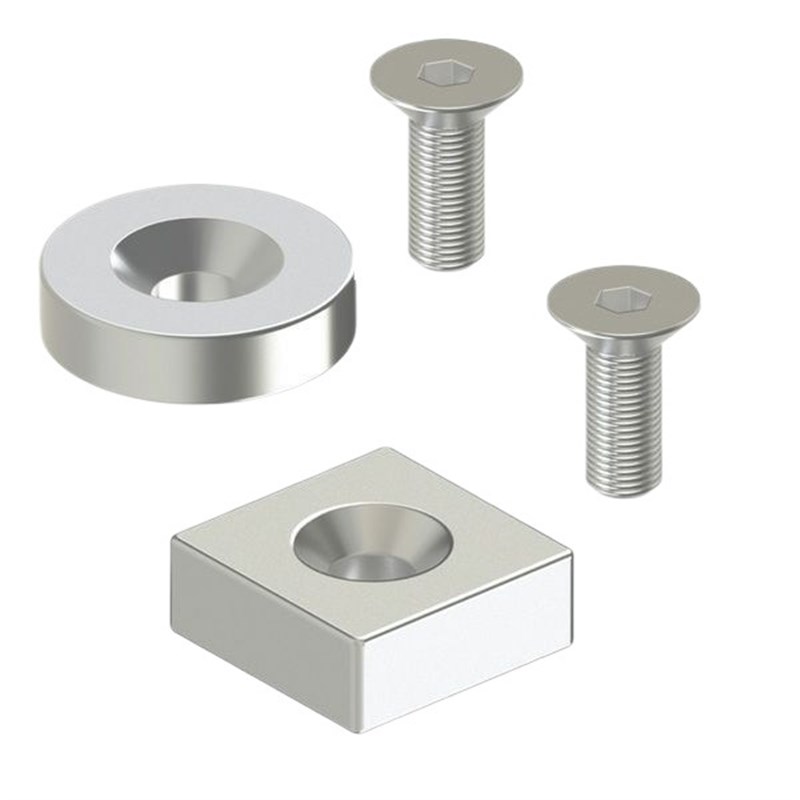 带孔圆型磁铁 NHXCC8/10/12/15/20/25 - 2 3 4 4.5 5 5.5 6米思米