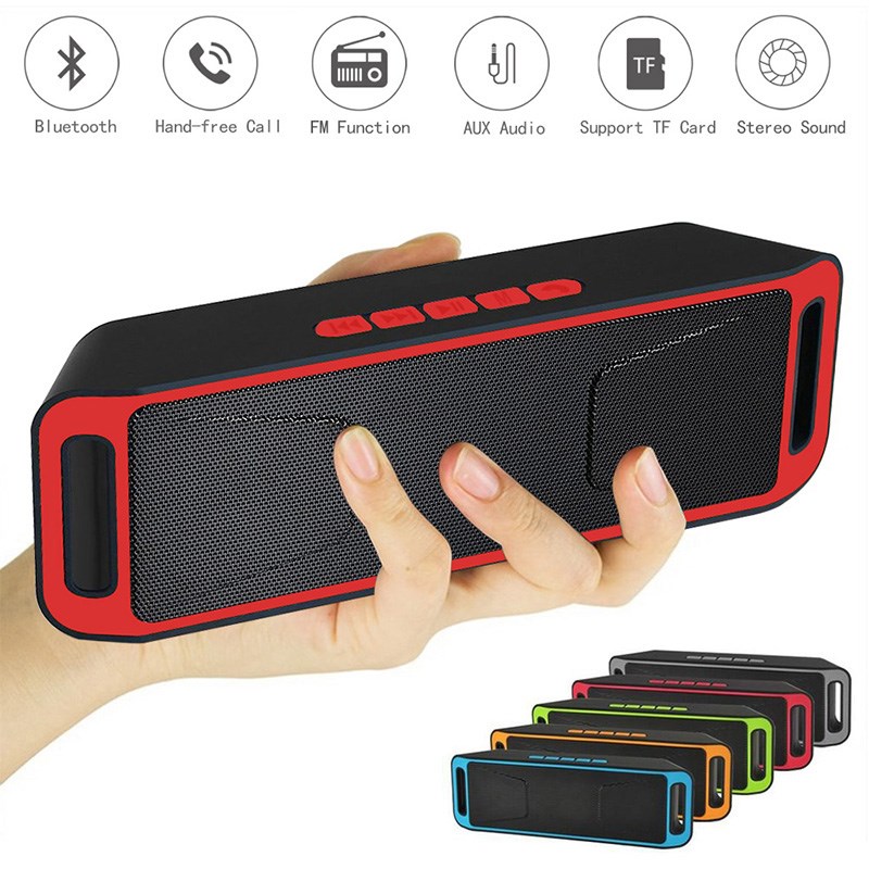 Bluetooth Speaker Wireless Column Subwoofer Pc-Phone Bass AU