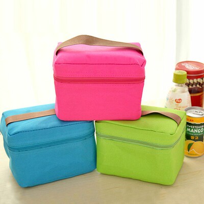 Portable Insulated Lunch Bag Thermal Lunch Box Tote Cooler P