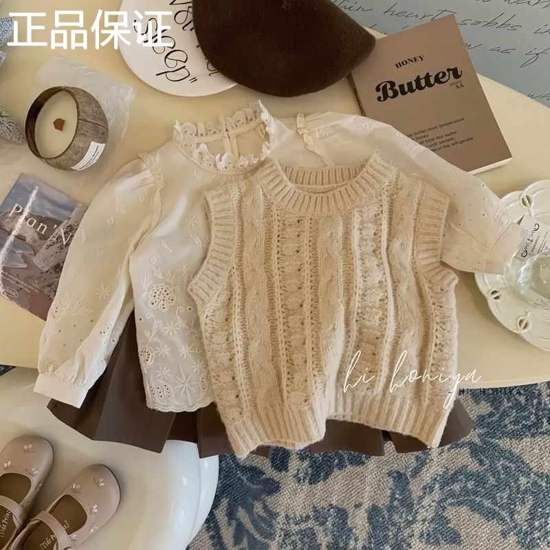 炸街亲子装2024春季新款马毛衣三口一家甲洋气韩版母女母子新品