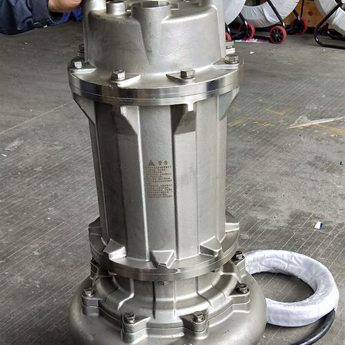 潜水高扬程灌溉抽水机家用W220堵塞V化工泵Q不锈钢耐腐蚀排污泵无