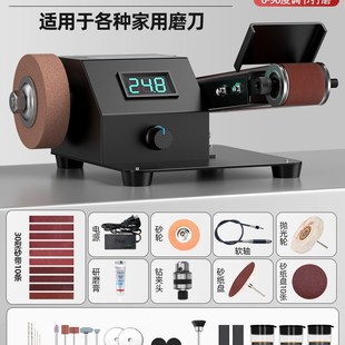 直销新品电动磨刀神器迷你砂带机专用砂轮磨刀机器小型Z家用新型