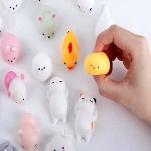 Squishy Mini Animals Squeeze Toy Mochi Cat Antistress Cute S