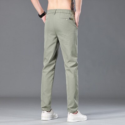 加长版男裤子瘦高个子男生190cm小直筒夏季薄款大长腿110115120cm