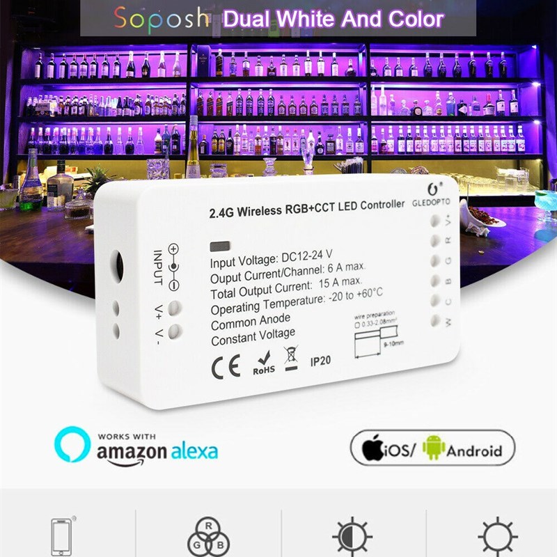 速发Zigbee 3.0 LED Light Strip 5M 12V/24V 5in1 RGBCCT 5050 S