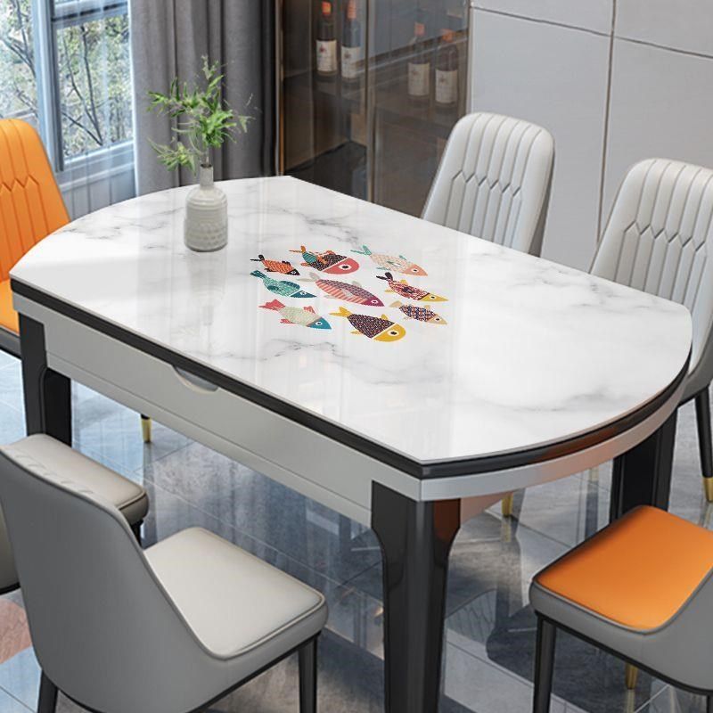 椭圆形餐桌布防水防油免洗软玻璃pvc桌面保护餐X桌垫圆桌布可,居家布艺,桌布,淘宝优惠券,粉丝福利购,淘宝优惠卷