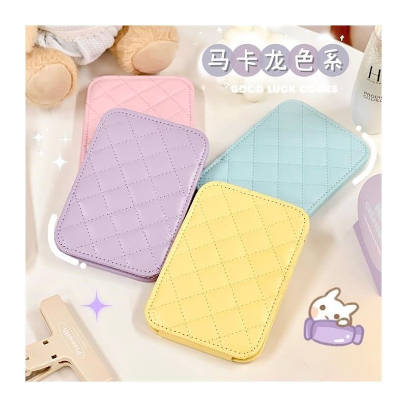 镜子折叠化妆镜便携桌面小台式随身携带旅游旅行高级感宿舍大号女