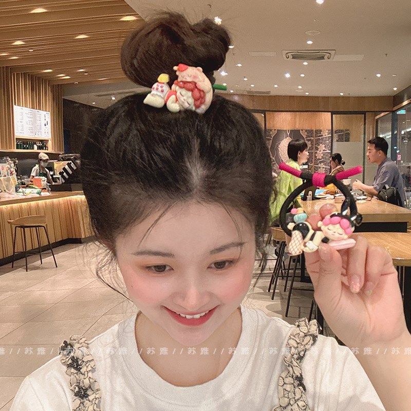可爱卡通少女心发绳高弹力耐用头绳扎头发橡皮筋发圈不伤发发饰,饰品/流行首饰/时尚饰品新,发饰,淘宝优惠券,粉丝福利购,淘宝优惠卷