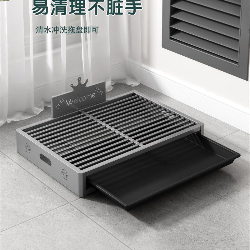 宠物防踩屎抽屉式便盆托盘狗狗厕所狗砂盆大号尿盆中小型犬