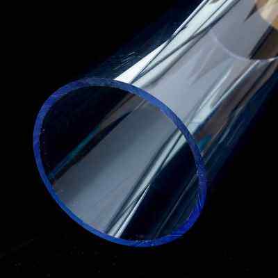新款定制透明亚克力圆管有机玻璃圆柱彩色空心管来图切割有机玻璃