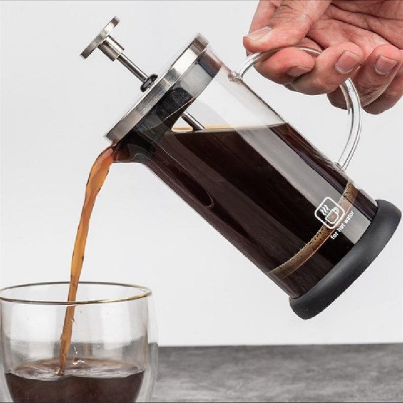 新款法压壶玻璃咖啡壶家用法式压滤壶冲茶器煮茶泡茶叶壶咖啡器具,餐饮具,咖啡壶,淘宝优惠券,粉丝福利购,淘宝优惠卷