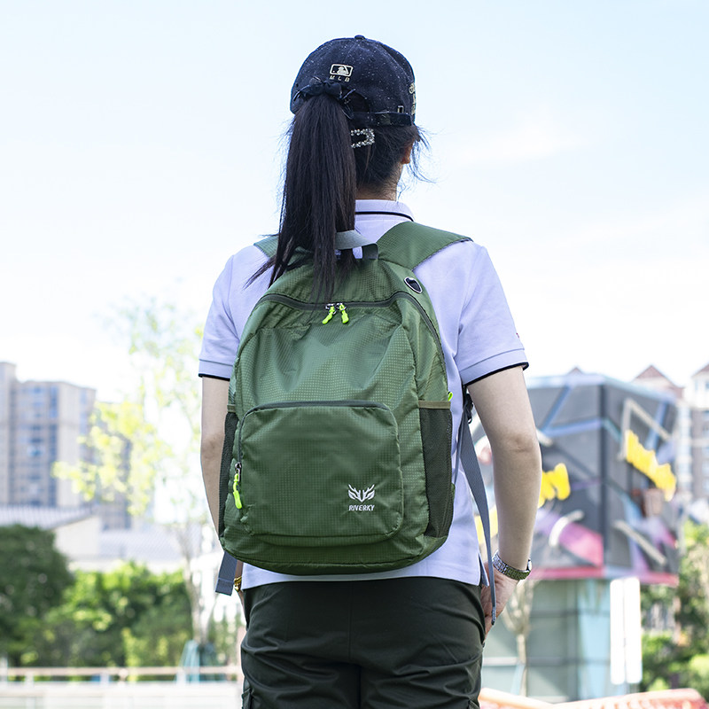 户外超轻折叠皮肤包2023新款轻便旅行登山揹包男女防泼水旅游爬山