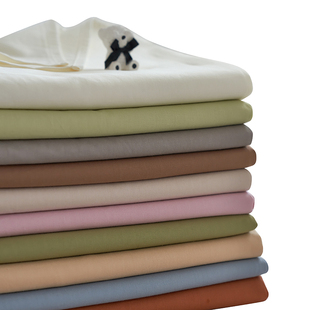 A类50支长绒棉床单单件纯棉全棉提花纯色被单枕套三件套一米五1.8