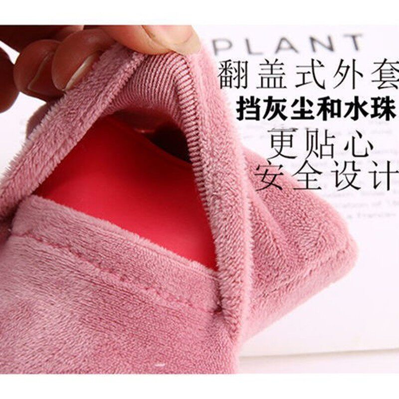 热水袋注水暖防爆暖肚子水袋暖手宝女学生敷肚子可爱毛绒热敷大号