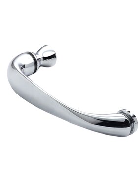 W7304不锈f钢淋浴房实心拉手老式浴室玻璃门把手孔距145,160mm扶