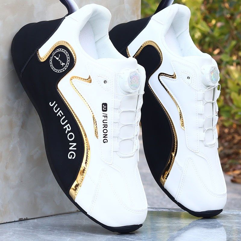 休闲鞋男秋季潮流百搭老爹鞋轻便皮面运动休闲鞋防水旅游板鞋,流行男鞋,休闲板鞋,淘宝优惠券,粉丝福利购,淘宝优惠卷