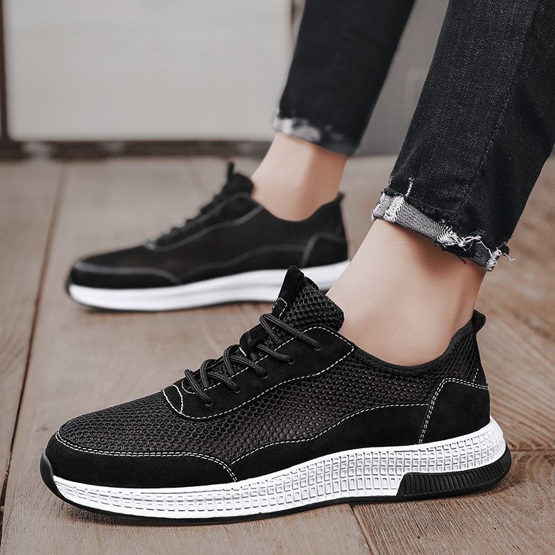 夏季网鞋男透气网面户外徒步防滑登山鞋跑步运动鞋休闲网布鞋子男,流行男鞋,网面鞋,淘宝优惠券,粉丝福利购,淘宝优惠卷