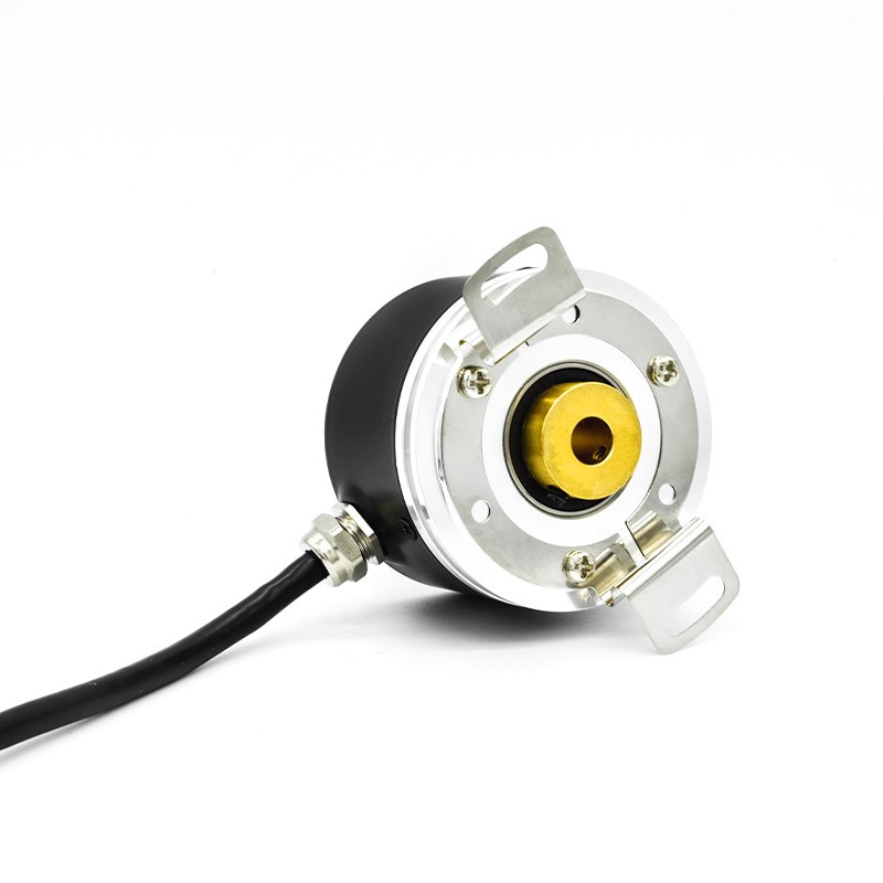 光电增量式宜科型编码器EB58W8-H6PR-2500 1024 1000空心轴盲孔