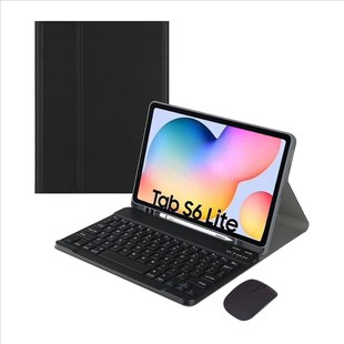新适用平板电脑S6lite带P610蓝牙键盘皮套T870保护套圆键帽品 推荐