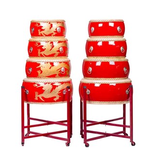 鼓大鼓成人演出盘鼓威风锣鼓儿童扁鼓中国红龙鼓堂鼓定制