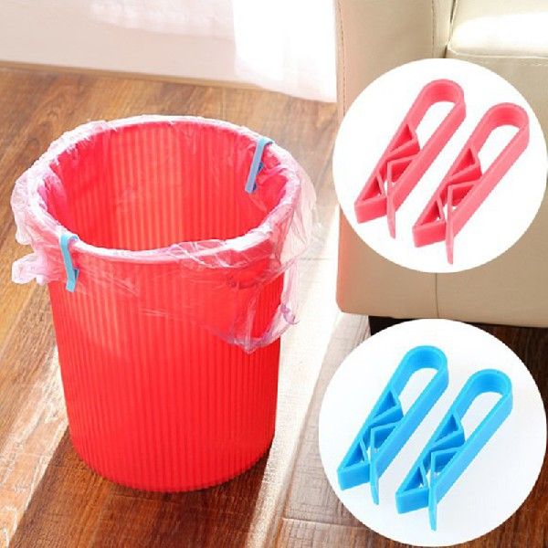 速发Useful Waste Can Trash Bag Clamp Bin Bag Holder Garbage 3C数码配件 手机防尘塞 原图主图