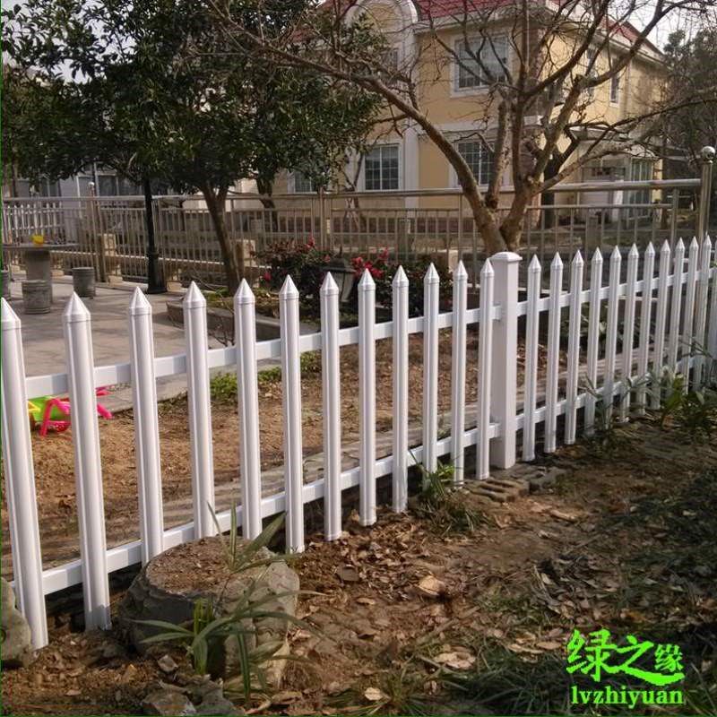 围栏护栏装饰栏杆户外围墙花园幼儿园别墅栏杆庭院PVC栅白色塑钢