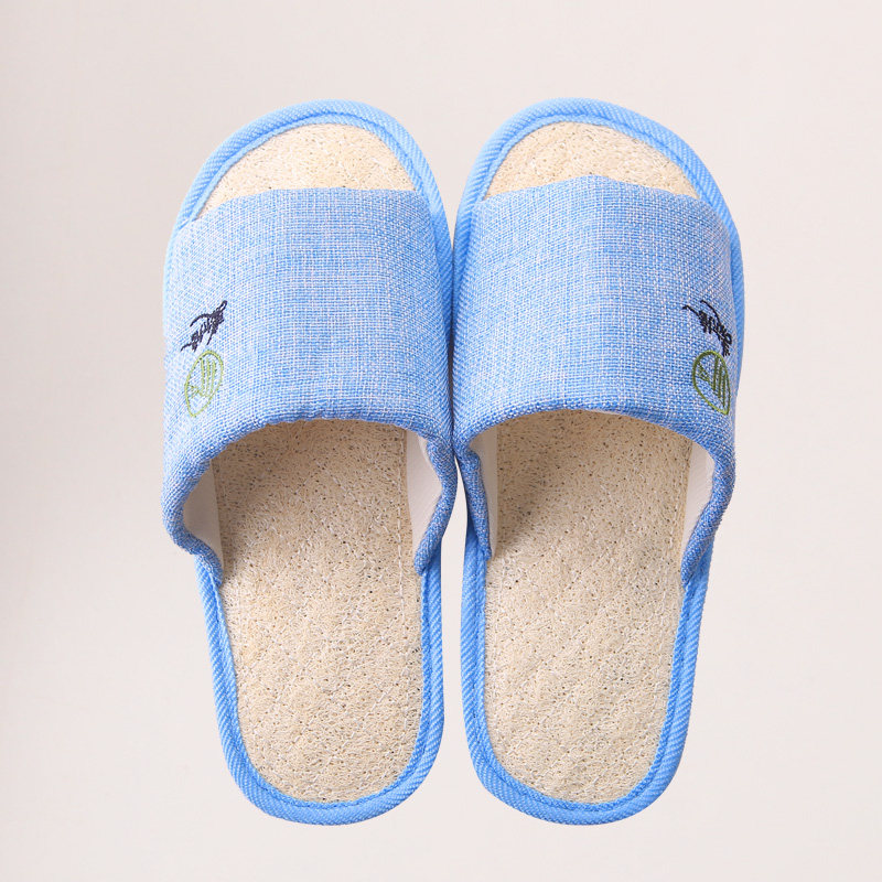 春夏季丝瓜络情侣家居室内木地板静音家用拖鞋男女士厚底防滑凉拖,居家布艺,居家凉拖/凉鞋,淘宝优惠券,粉丝福利购,淘宝优惠卷