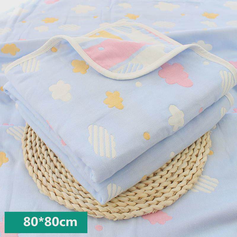 婴儿浴巾纱布被子新生儿盖毯超柔吸水洗澡巾初生宝宝毛巾新款