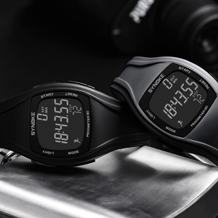 老年人计步器走路手环儿童运动手表学生跑步锻炼电子公里计数器