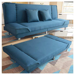 小户型8布1客厅米两用沙发折叠三人沙发床简易租房.懒人沙发床艺