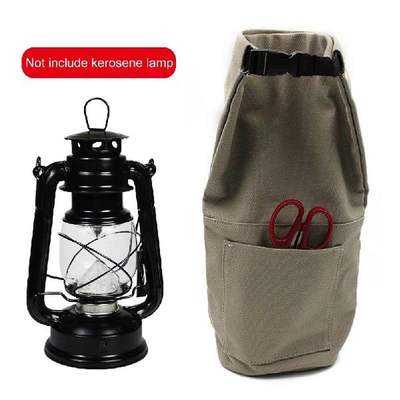 推荐Kerosene Lamp Storage Bag Retro Camping Light Storage Ba